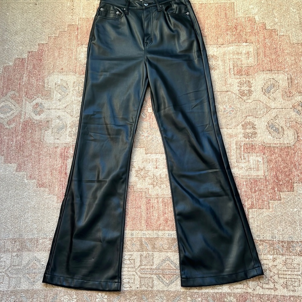 Pistola faux leather jeans sz 28 Stevie